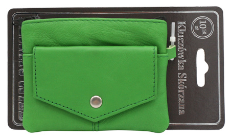 Skórzane etui na klucze KC-01-PDM L.Green