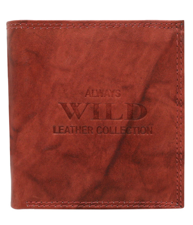 Portfel męski skórzany AW-N890-MAL R.Brown