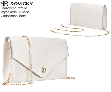 Torebka kopertówka R-XS030-3 White