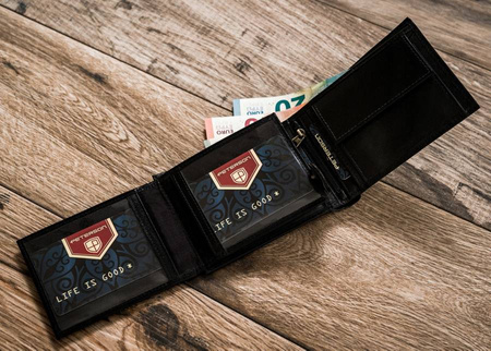 PETERSON PTN 304G RFID leather wallet