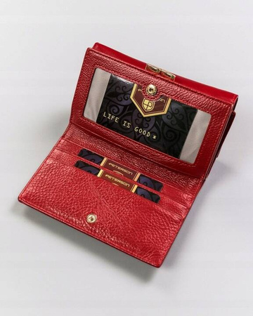 Gift Set: Women's Wallet and Peterson Lizard Perfume PTN ZD30