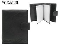 Men's PU+leather wallet M302BL-PU-6878 Black