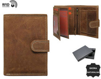 Leather men wallet N4L-CHM-NL
