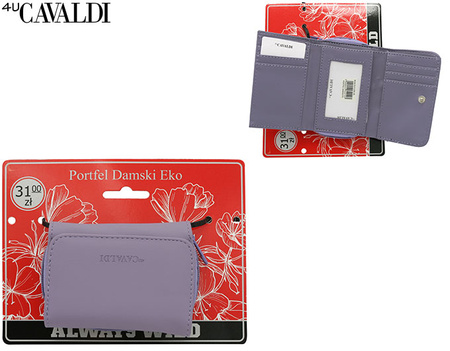 Portfel damski PU K-206L-BL K-206L-BL LAVENDER