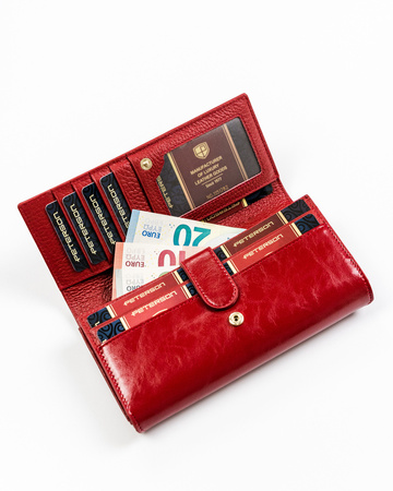 Portfel skórzany RFID PETERSON PTN PL-403