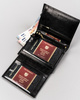 Men's leather wallet PTN N575-VT BLACK