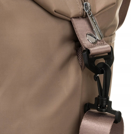 Spacious women's handbag PTN CTY-12 Beige