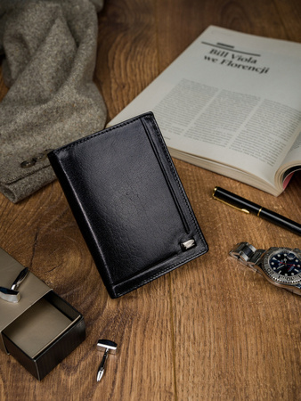 ROVICKY PC-101-BAR RFID leather wallet