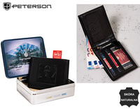 Portfel męski skórzany PTN 304BOB Black