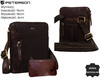 Torba skórzana + Etui PTN 1902E-OPU Brown