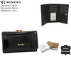 Portfel damski skórzany RH-23-1-SH-R Black