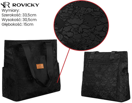 Torebka damska R-TZ-01 Black W03