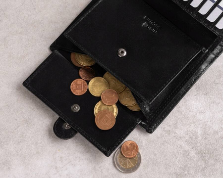 Portfel skórzany RFID ROVICKY PC-108L-BAR