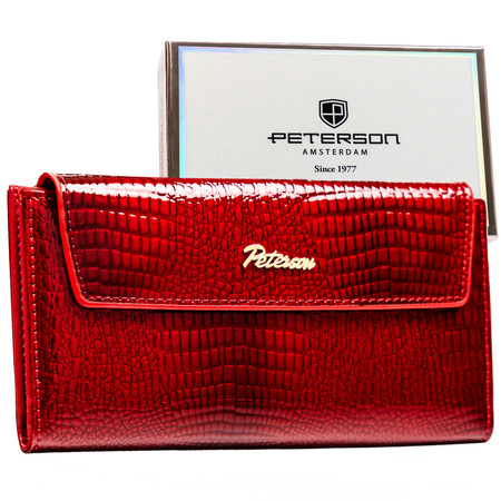 Portfel damski eko PTN-POR-04-RS Red