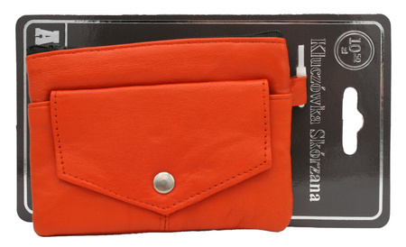 Skórzane etui na klucze KC-01-PDM Orange