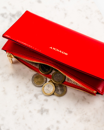 Portfel damski skórzany PTN 76112-BFBC Red