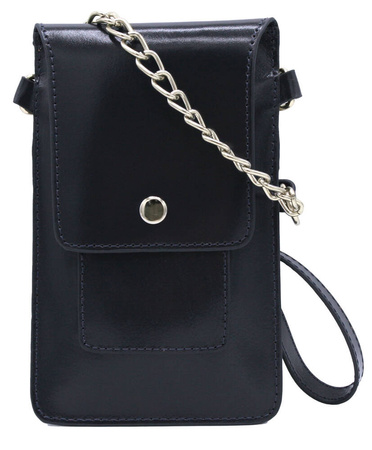 Torba skórzana 1642-SB Navy