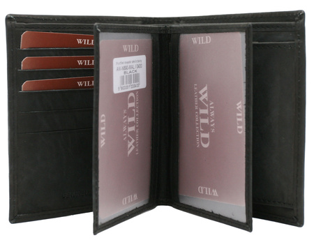 Portfel męski skórzany AW-N890-MAL Black