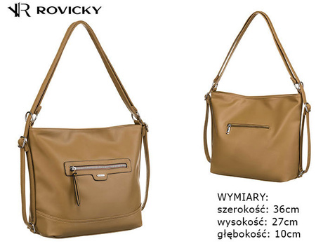 Torebka damska PU R-073-02 Beige