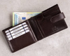 Portfel skórzany RFID PC-107L-BAR Brown