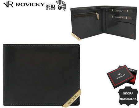 ROVICKY N993-RVTM-GL RFID leather wallet