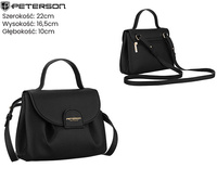 Torebka damska PU PTN TOR-ALE-28 Black