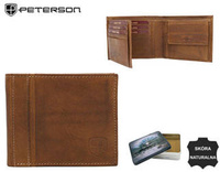 Portfel skórzany PTN N008-PCA TAN