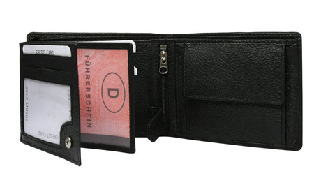 Men's leather wallet N992-SPDM-BOX