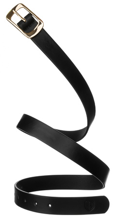 Pasek męski skórzany PTN LTP-BUF BLACK