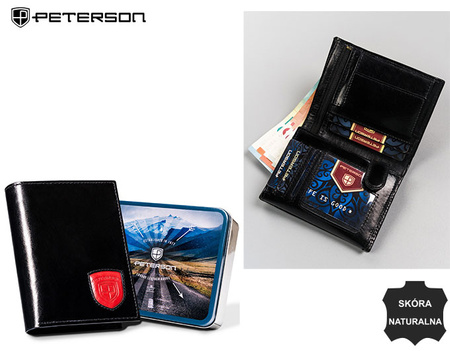 Portfel męski skórzany PTN 22308-VT-T