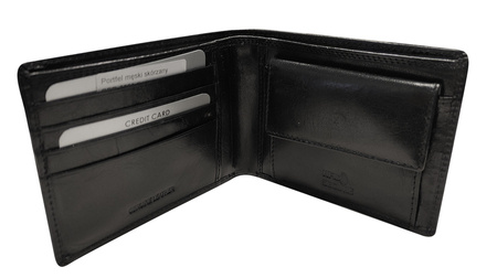 Leather wallet RFID ROVICKY CPR-2020-BAR