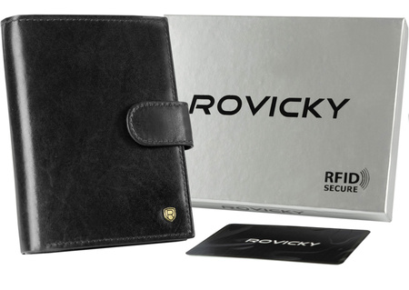 ROVICKY N62L-RVT RFID leather wallet