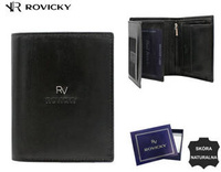Leather Wallet RV-7680277-BCA Black