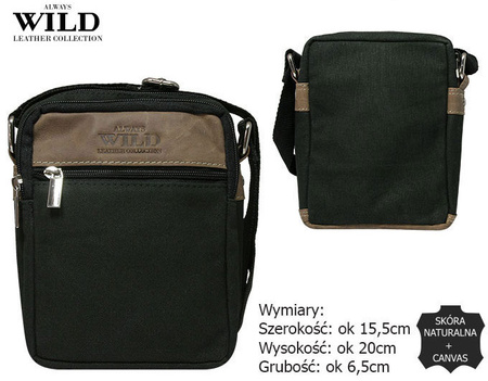 Leather bag Always Wild 588-MHC