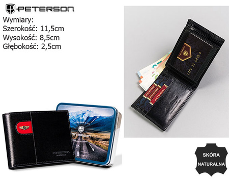 Portfel męski skórzany PTN 22304-VT-E