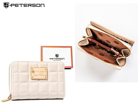 Portfe damski PU PTN PKK-02 Cream