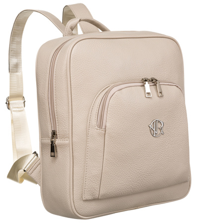 Plecak damski PU R-PL-29601 L.Beige