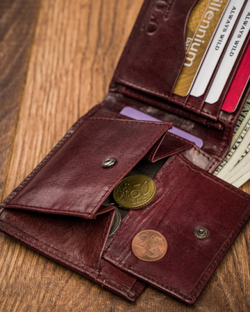 Portfel skórzany ALWAYS WILD N015-VTK-D