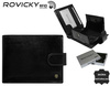 Portfel skórzany RFID ROVICKY N61L-RVT D.Brown