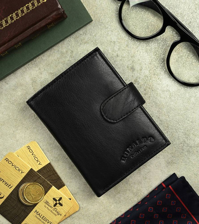 RONALDO 0800L-D RFID leather wallet