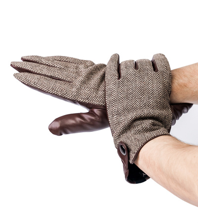 ROVICKY leather gloves R-RTJ-SK-01