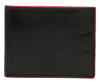 Men's leather wallet N79-VT-NLBLACK+RED