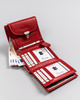 Women's leather wallet R-RD-39-GCL Red