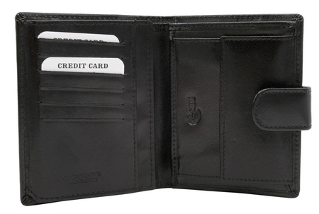 Portfel męski skórzany N300L-BFA-NL Black