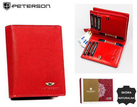PETERSON PTN 2549-BO RFID leather wallet