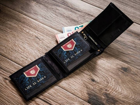 Gift Set: Men's Wallet + Key and Card Holder PETERSON PTN ZM39