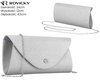 Torebka kopertówka R-XS029-2 Silver