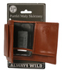 Portfel męski skórzany Blister 1404-BL Cognac