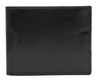 Men's leather wallet N79-VT-NL BLACK+BLACK