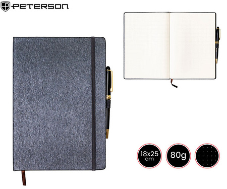 Notes Peterson PTN NOT-6-KP-Q1 Gray